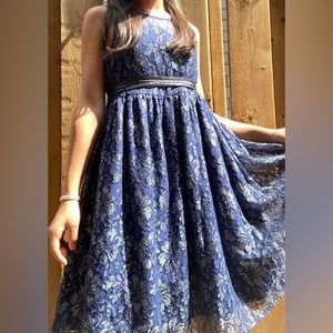 Navy-Blue Dress